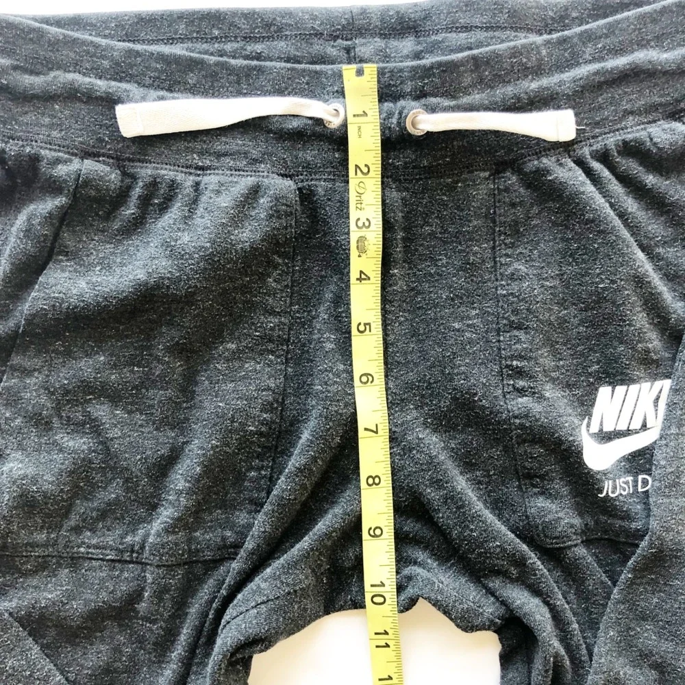 Nike Sweatpants Womens Small Vintage Nsw Joggers Pants Charcoal Gray Ankle